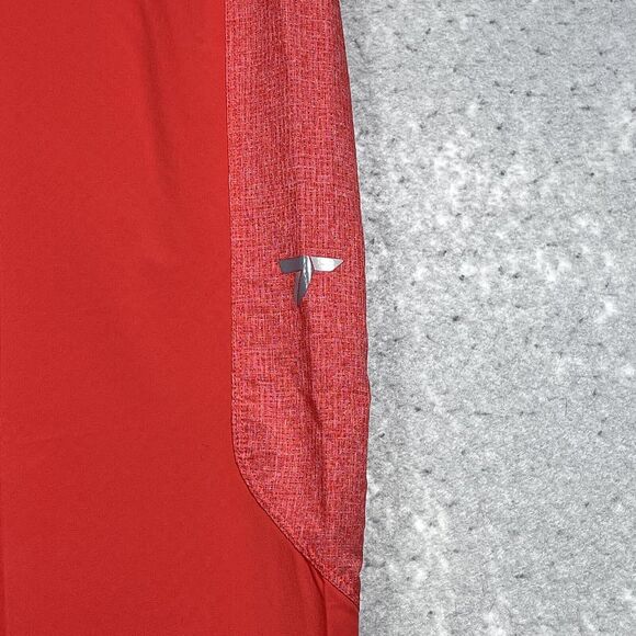 Columbia Titanium Omni-Shield Pants Womens 12 Orange Straight Leg Zip Pockets - Picture 4 of 14